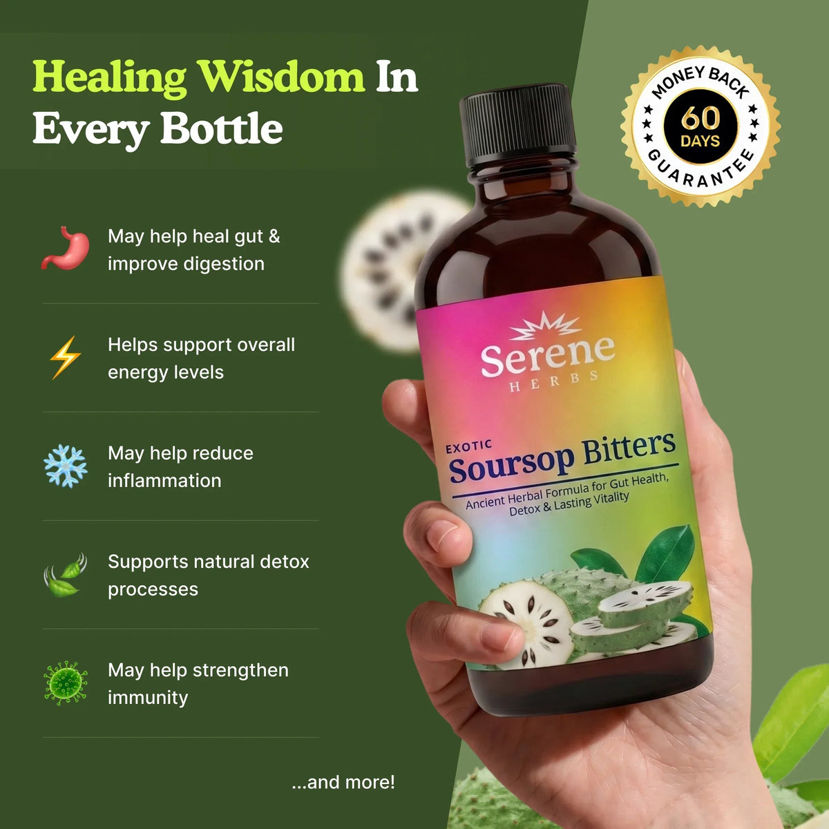 Soursop Bitters Serene Herbs